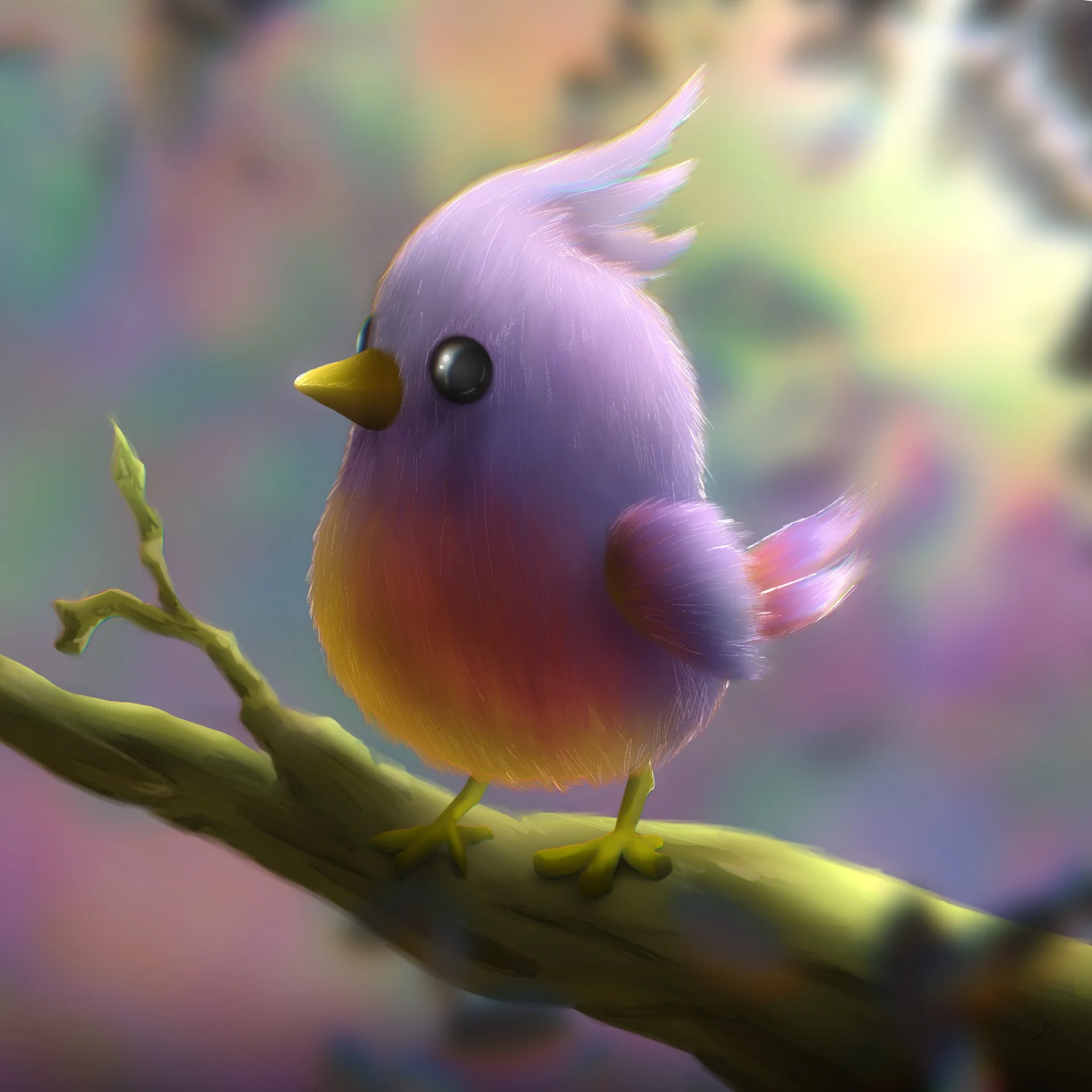 A bird. A world. A story.