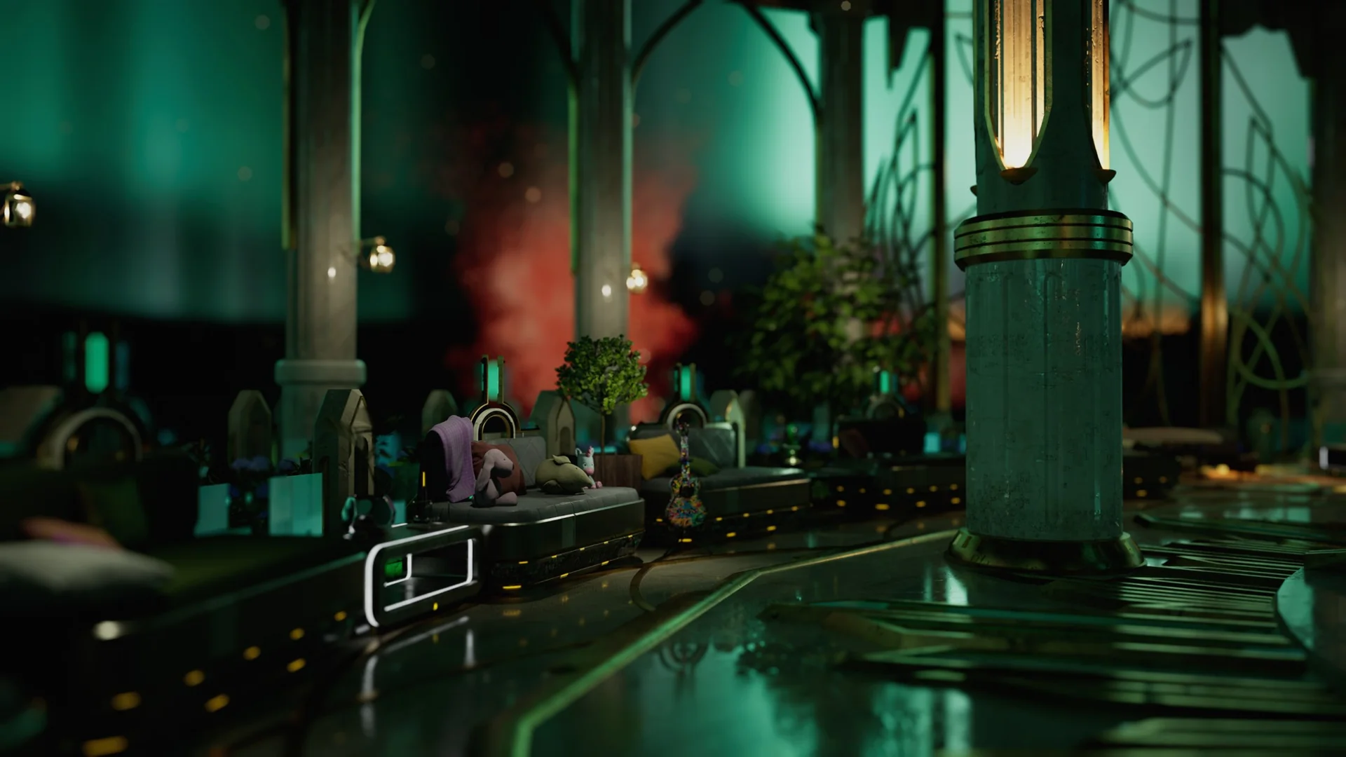 Stringer environment, view 2