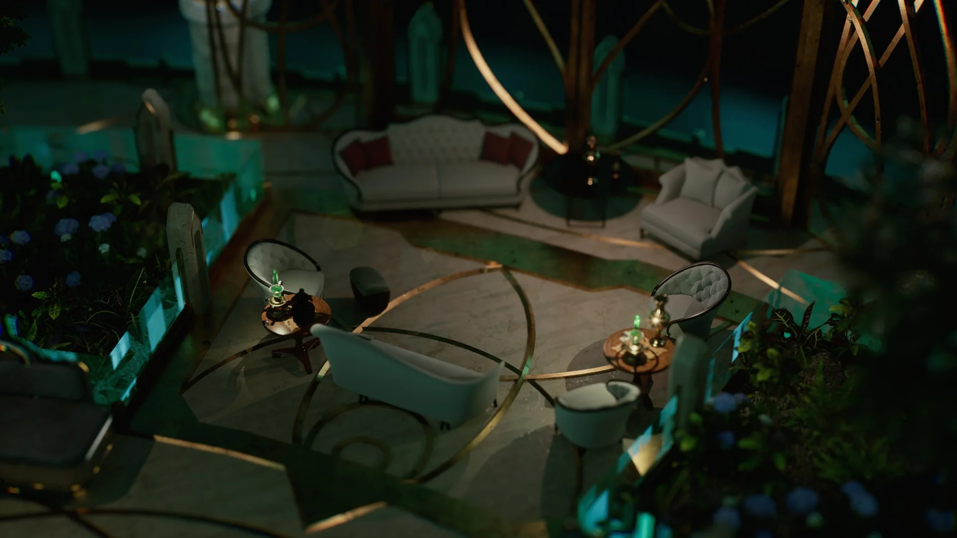 Stringer environment, view 3