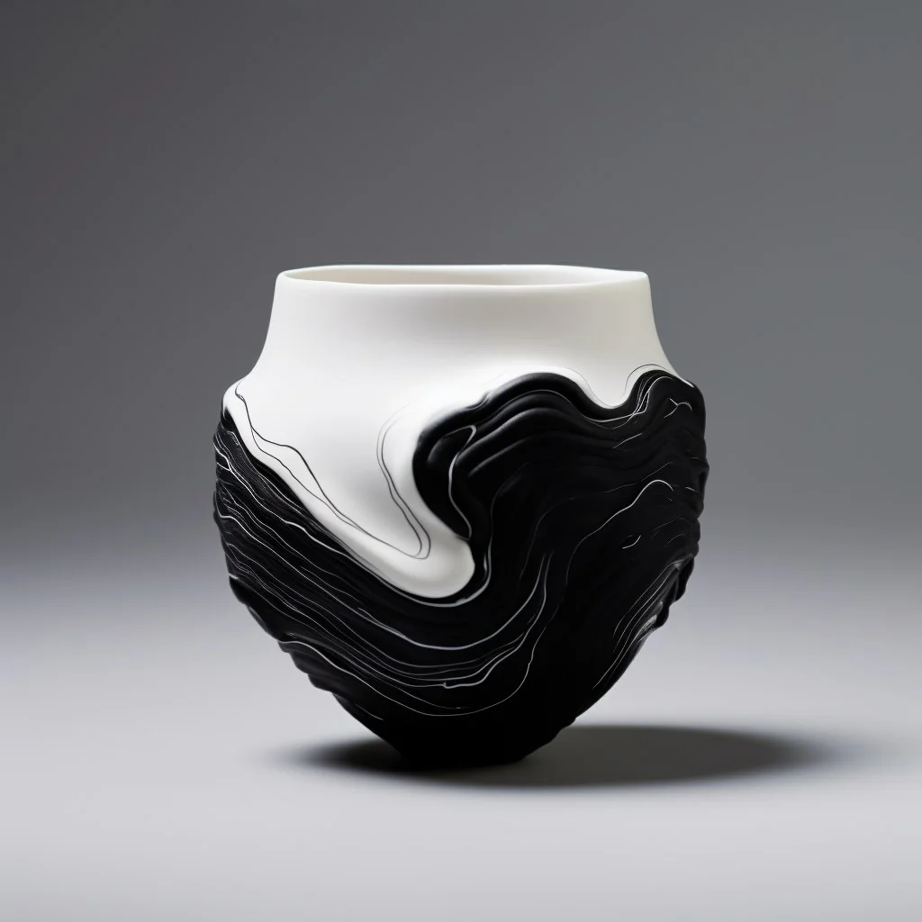 Vessel / Contrasting materials