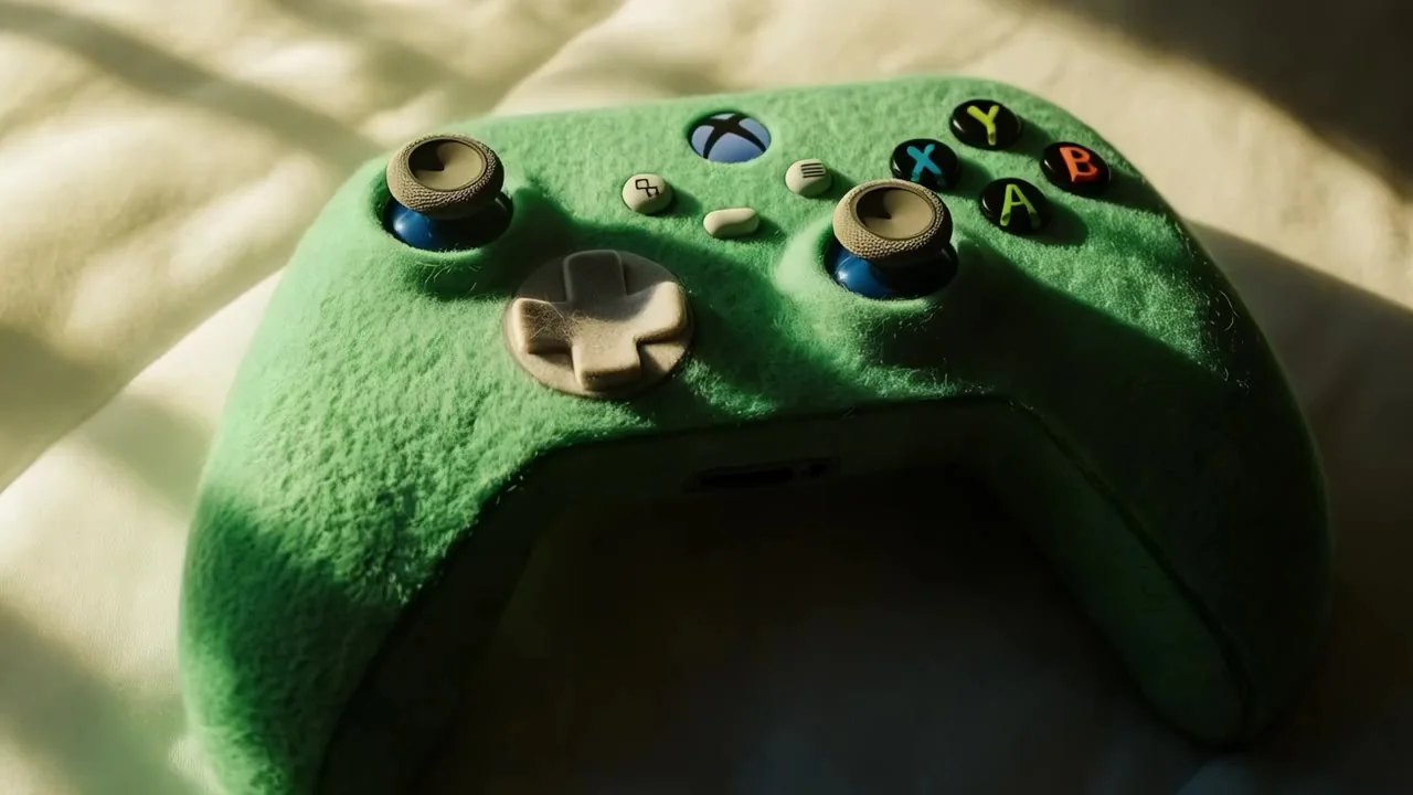 Controller concept / Soft green material