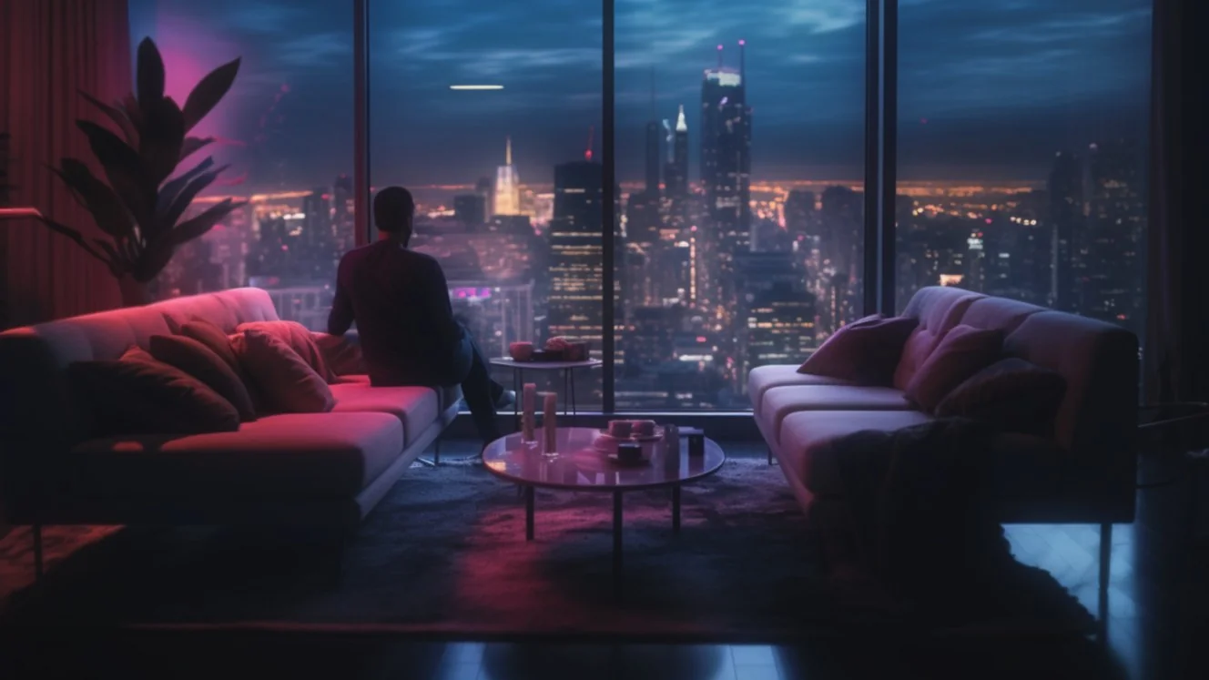 City interior / Nightfall