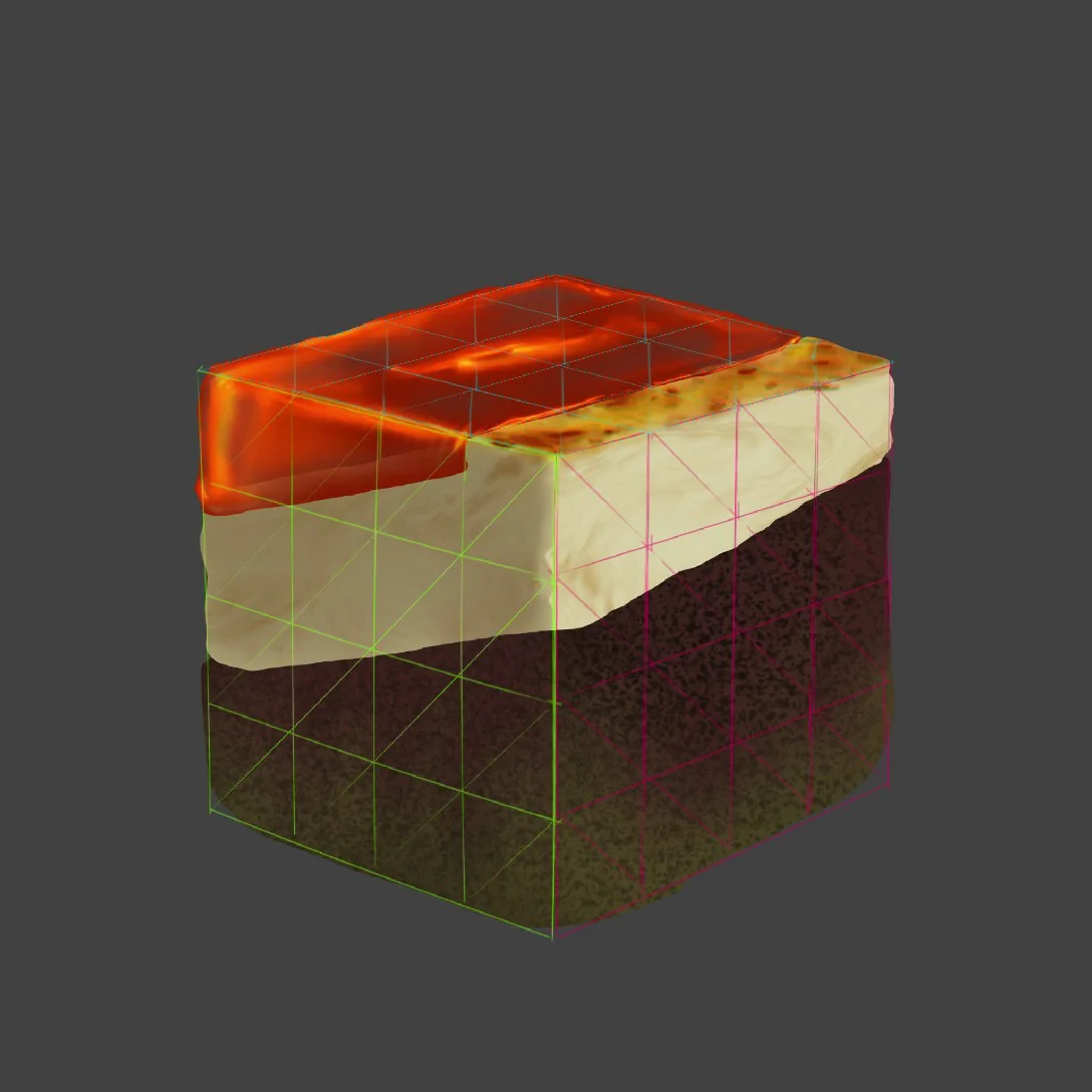 Fig and honey cube