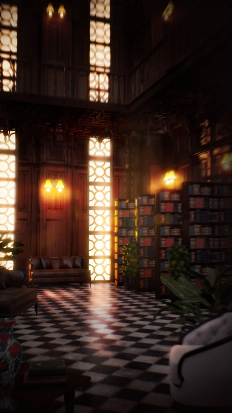 Interior / Light through a doorway