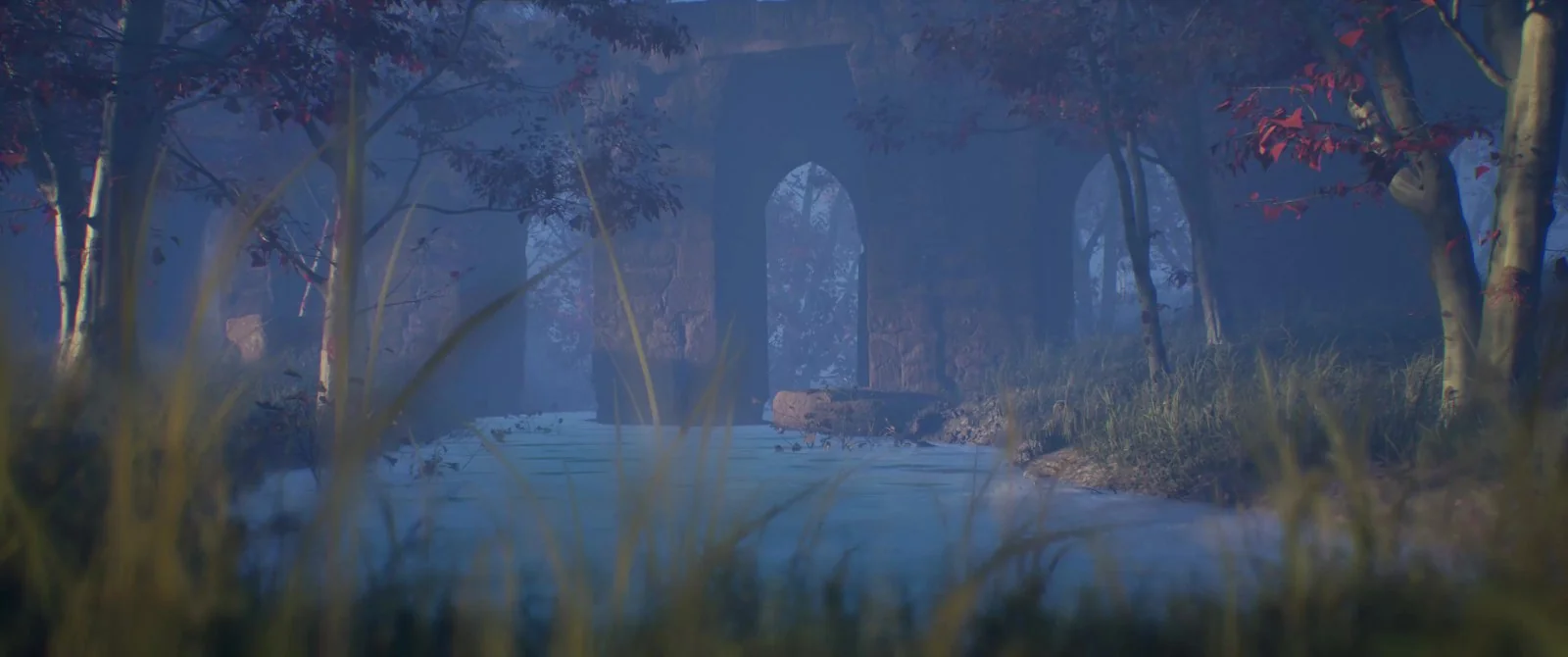 Woodland / Blue atmosphere