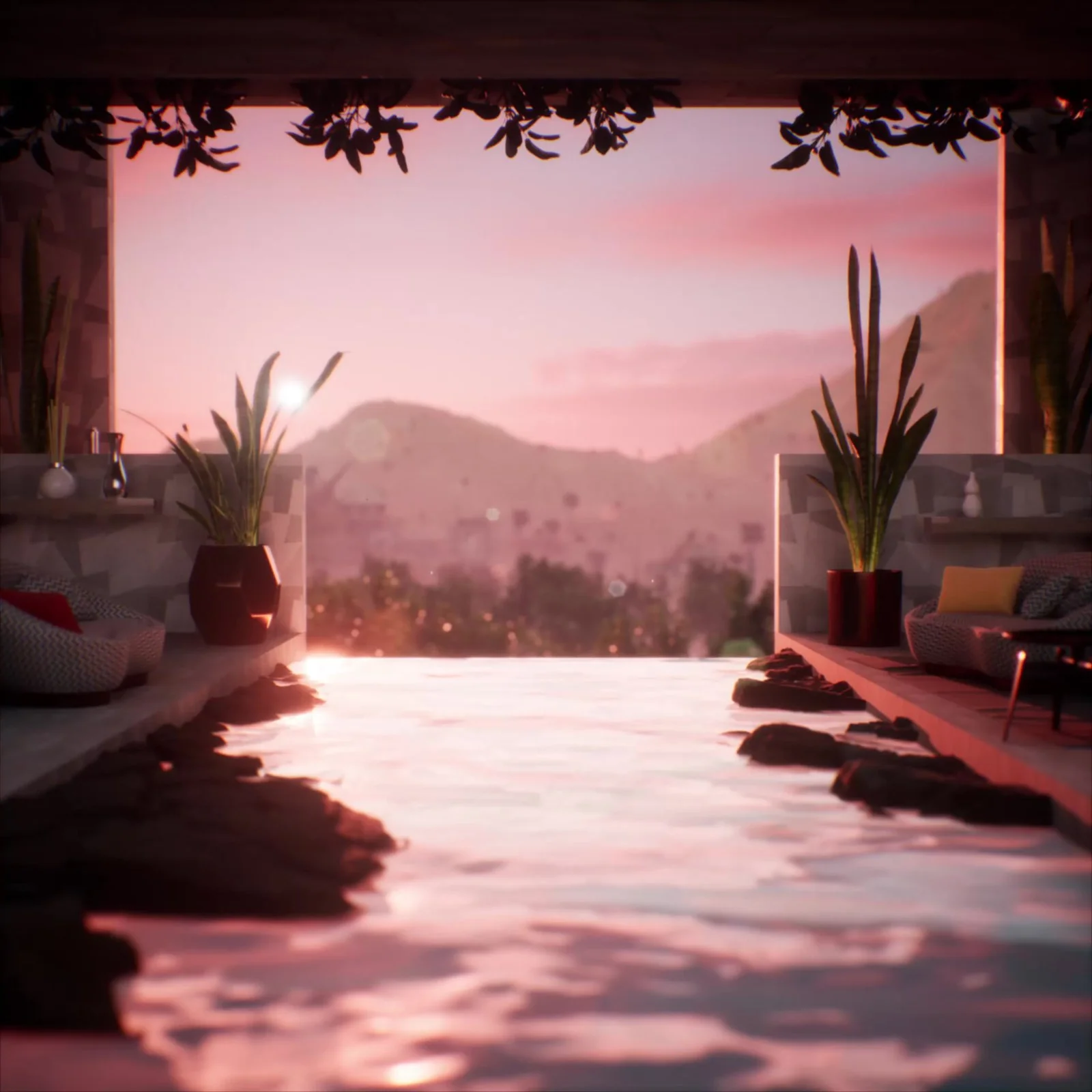 Courtyard / Desert light